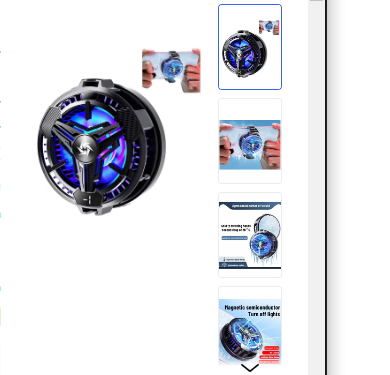 Phone Cooler, Phone Cooling Fan for